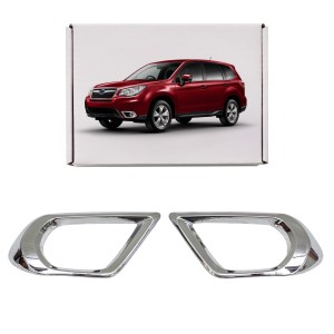 SUBARU FORESTER IV SJ 2012-2014 PRZED FACELIFTINGIEM DEKORACYJNE RAMKI HALOGENÓW PRZEDNICH