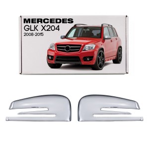 MERCEDES GLK X204 2008-2015 DEKORACYJNE NAKŁADKI NA LUSTERKA