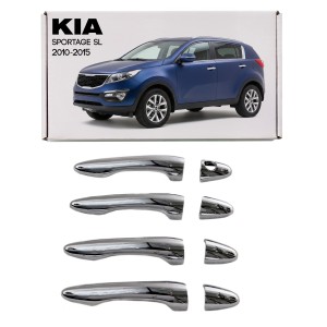 KIA SPORTAGE III SL 2010-2015 OZDOBNE NAKŁADKI NA KLAMKI KLUCZYK