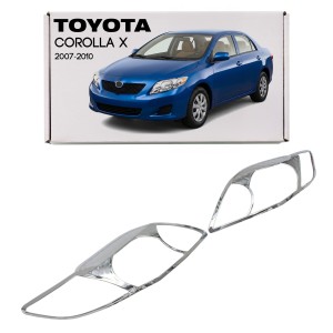 TOYOTA COROLLA X  2007-2010  WYPRZEDAŻ NAKŁADKI NA LAMPY PRZEDNIE