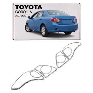 TOYOTA COROLLA 2007-2010 SEDAN PRE LIFT WYPRZEDAŻ NAKŁADKI NA LAMPY TYLNE