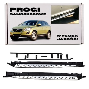 VOLVO XC60 I 2013-2017 PO FACELIFTINGU STOPNIE BOCZNE PROGI