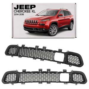 JEEP CHEROKEE V KL 2014-2018 PRZED LIFTINGIEM GRILL DOLNY ATRAPA CHŁODNICY POD RADAR 68203217AA