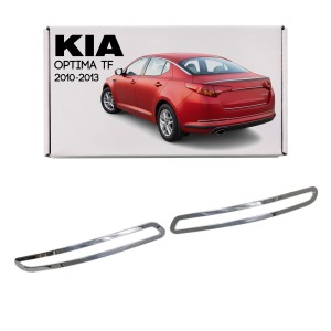 KIA OPTIMA III TF 2010-2013 PRZED FACELIFTINGIEM  NAKŁADKI NA TYLNE LAMPY PRZECIWMGIELNE