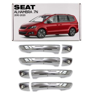 SEAT ALHAMBRA II 7N 2010-2020 DEKORACYJNE NAKŁADKI NA KLAMKI