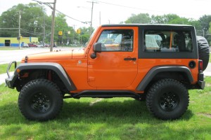 JEEP WRANGLER JK 2007-2018 2 DRZWI ORUROWANIE BOCZNE SLIDER