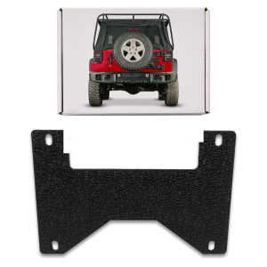 JEEP WRANGLER JK 2007-2018 MOCOWANIE TYLNEJ TABLICY REJESTRACYJNEJ MODEL USA