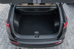 KIA SPORTAGE IV QL 2016-2018 OCHRONNA LISTWA ZDERZAKA TYLNEGO CZARNA
