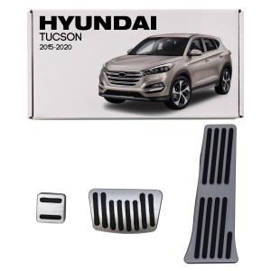 HYUNDAI TUCSON 2015-2020 AUTOMAT NAKŁADKI NA PEDAŁY NAKŁADANE