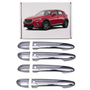 MAZDA CX-3 DK 2015-2021 NAKŁADKI NA KLAMKI POD SENSOR