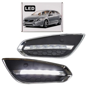 VOLVO V60 II 2010-2013 ŚWIATŁA DO JAZDY DZIENNEJ LED DRL 10W