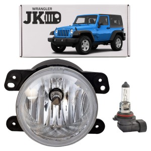 JEEP WRANGLER JK 2007-2018 LAMPA PRZECIWMGIELNA PRZEDNIA HALOGEN 4'' 1SZT. 4805856AA L=P
