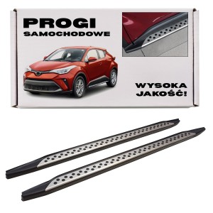 TOYOTA C-HR AX10 2016-2023 STOPNIE BOCZNE PROGI SAMOCHODOWE PW388-10001