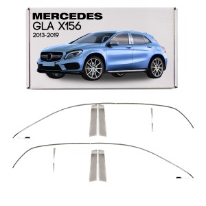 MERCEDES GLA X156 2013-2019 OZDOBNE LISTWY SZYB