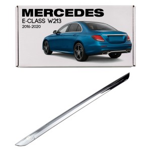 MERCEDES E-CLASS W213 2016-2020 PRZED FACELIFTINGIEM DEKORACYJNA LISTWA KLAPY BAGAŻNIKA