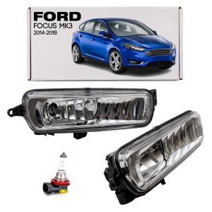 FORD FOCUS MK3 III 2014-2018 PO FACELIFTINGU LAMPA PRZECIWMGIELNA PRZEDNIA PRAWA 1874687
