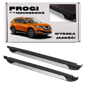 NISSAN X-TRAIL III T32 2014-2021 STOPNIE BOCZNE PROGI SAMOCHODOWE