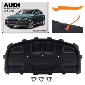 AUDI A4 B9 ALLROAD 2016-2025 WYGŁUSZENIE MASKI KOMPLET ZE SPINKAMI 8W0863825