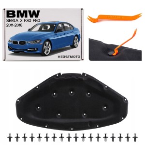 BMW SERIA 3 F30 F80 2011-2018 SEDAN WYGŁUSZENIE MASKI 51487221993