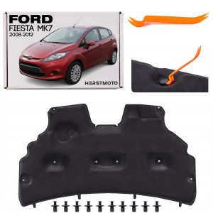 FORD FIESTA MK7 VII 2008-2012 PRZED FACELIFTINGIEM HATCHBACK WYGŁUSZENIE MASKI 8A61A16746AE