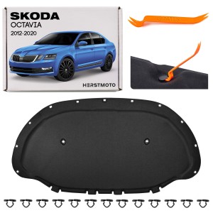 SKODA OCTAVIA III 5E 2012-2020 WYGŁUSZENIE MASKI 5E0863831A