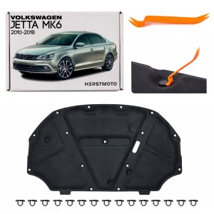 VOLKSWAGEN JETTA MK6 2010-2018 WYGŁUSZENIE MASKI ZE SPINKAMI 5C6863831G
