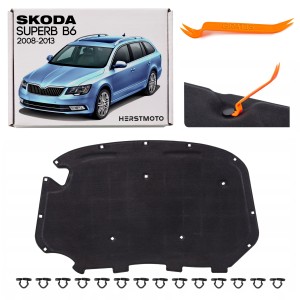 SKODA SUPERB II B6 2008-2013 PRZED FACELIFTINGIEM WYGŁUSZENIE MASKI 3T0863831