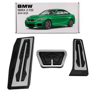 BMW SERIA 2 F22 2014-2021 NAKŁADKI NA PEDAŁY NAKŁADANE AUTOMAT