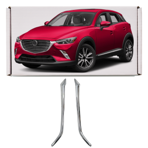 MAZDA CX-3 DK 2015-2021 LISTWY PRZEDNICH HALOGENÓW