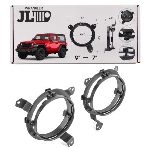 JEEP WRANGLER JL 2018+ ADAPTER Z 9" NA 7" DO  LAMP PRZEDNICH