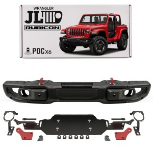 JEEP WRANGLER JL/JLU 2018+ ZDERZAK PRZEDNI STALOWY RUBICON 6xPDC 82215121AI