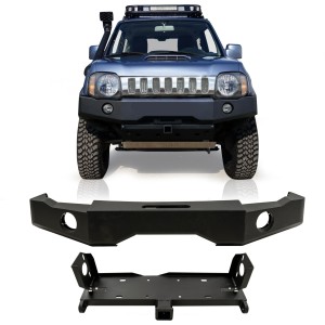 SUZUKI JIMNY 1998-2018 STALOWY ZDERZAK PRZEDNI Z HAKIEM