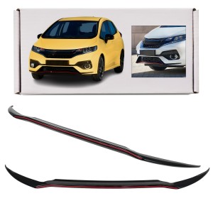HONDA JAZZ IV 2017-2020 PO FACELIFTINGU SPLITTER DOKŁADKA PRZEDNIEGO ZDERZAKA DOLNA