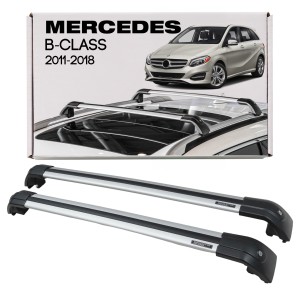 MERCEDES B-CLASS W246 2011-2018 BELKI DO RELINGÓW DACHOWYCH