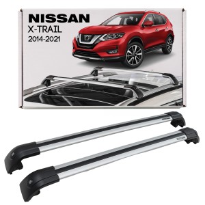 NISSAN X-TRAIL III T32 2014-2021 BELKI DO RELINGÓW PRZYLEGAJĄCYCH