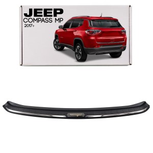 JEEP COMPASS II MP 2017+ OCHRONNA LISTWA ZDERZAKA TYLNEGO ABS
