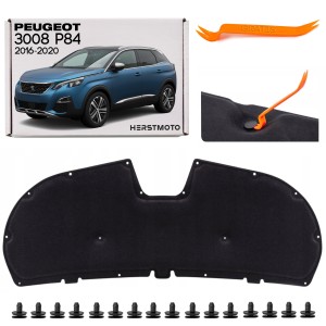PEUGEOT 3008 II P84 2016-2020 PRZED FACELIFTINGIEM WYGŁUSZENIE MASKI 9811545980