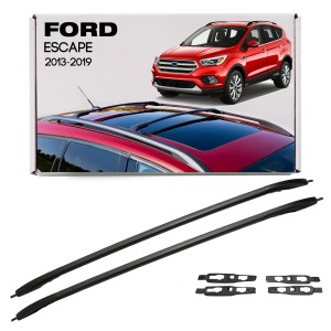FORD KUGA II 2013-2019 RELINGI DACHOWE CZARNE WZÓR OEM DJ5Z7855100BA