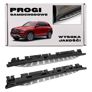 MERCEDES GLE W167 2019+ STOPNIE BOCZNE PROGI SAMOCHODOWE OEM