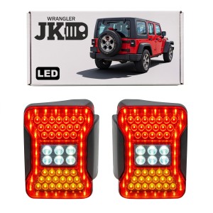 JEEP WRANGLER JK 2007-2018 LAMPY TYLNE LED STYLIZOWANE NA JL