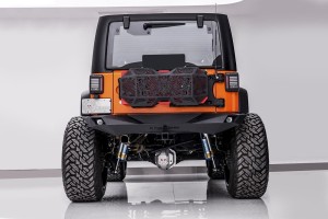 JEEP WRANGLER JK 2007-2018 TYLNY ZDERZAK STALOWY Z LED MODEL TAIPAN