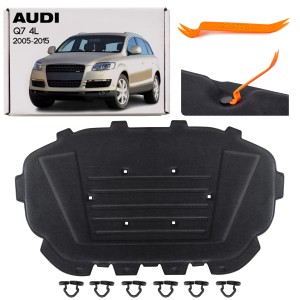 AUDI Q7 4L 2005-2015 WYGŁUSZENIE MASKI 4L0863825 + SPINKI