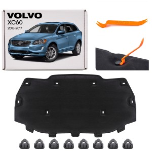 VOLVO XC60 I 2013-2017 PO FACELIFTINGU WYGŁUSZENIE MASKI Z KOMPLETEM SPINEK 31402485