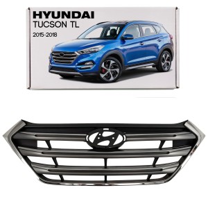 HYUNDAI TUCSON III TL 2015-2018 PRZED FACELIFTINGIEM ATRAPA CHŁODNICY GRILL CHROMOWANY 86350D7000