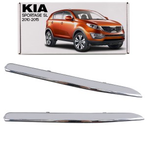 KIA SPORTAGE III SL 2010-2015 CHROMOWANA LISTWA PRZEDNIEGO ZDERZAKA PRAWA 865823W010