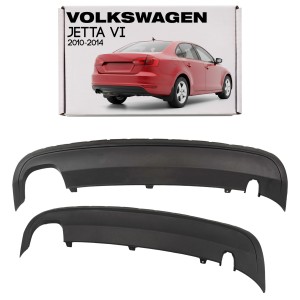 VOLKSWAGEN JETTA VI 2010-2014 PRZED FACELIFTINGIEM DYFUZOR SPOILER TYLNEGO ZDERZAKA 5C6807433C