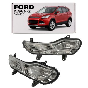 FORD KUGA MK2 II 2013-2016 PRZED FACELIFTINGIEM LAMPA PRZECIWMGIELNA LEWA CV4413B221AG