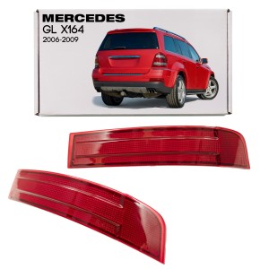 MERCEDES GL X164 2006-2009 PRAWY ODBLASK LAMPA TYLNEGO ZDERZAKA A1648201274