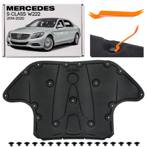 MERCEDES S-CLASS W222 2014-2020 WYGŁUSZENIE ŚRODKOWE MASKI A2226820026