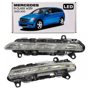 MERCEDES R-CLASS W251 2005-2013 LEWE ŚWIATŁO DO JAZDY DZIENNEJ DRL LED A2218201756